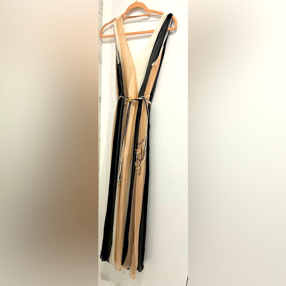 ella-moss-black-ophelia-maxi 100% Silk